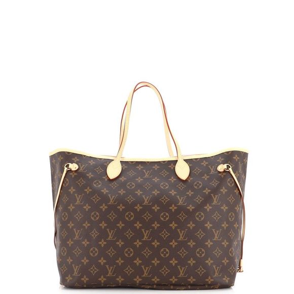 Louis Vuitton Neverfull NM Tote Monogram Canvas GM Brown - Picture 4 of 8